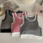 Striped Padded Tanks