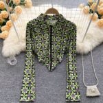 Floral Geometrical Top